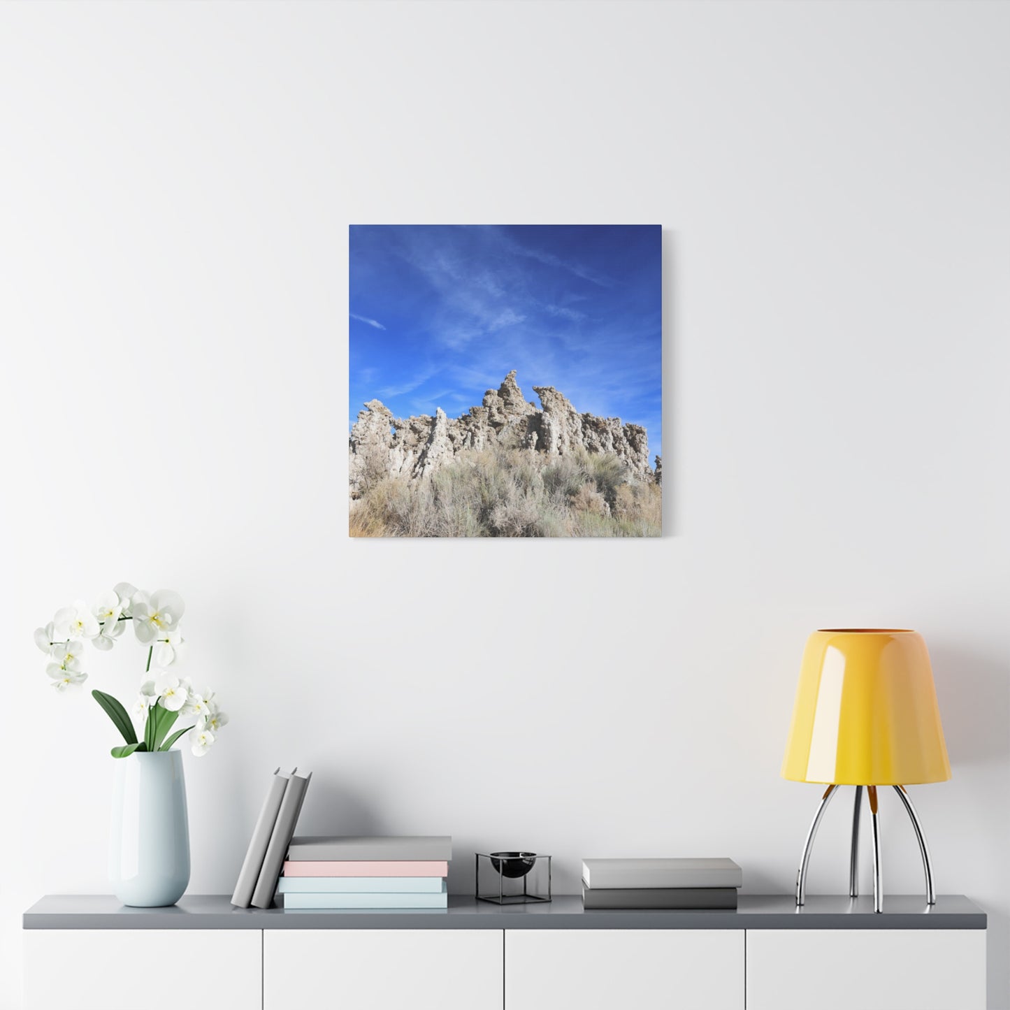 Sentinel Spires - Unique Frameless Canvas Wall Art