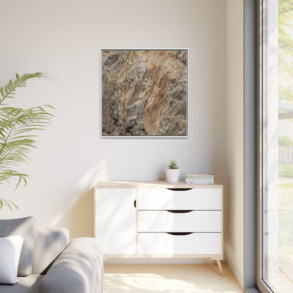 Weathered Rock Formation - Unique Stretched Canvas Wall Art - Art By Earth
