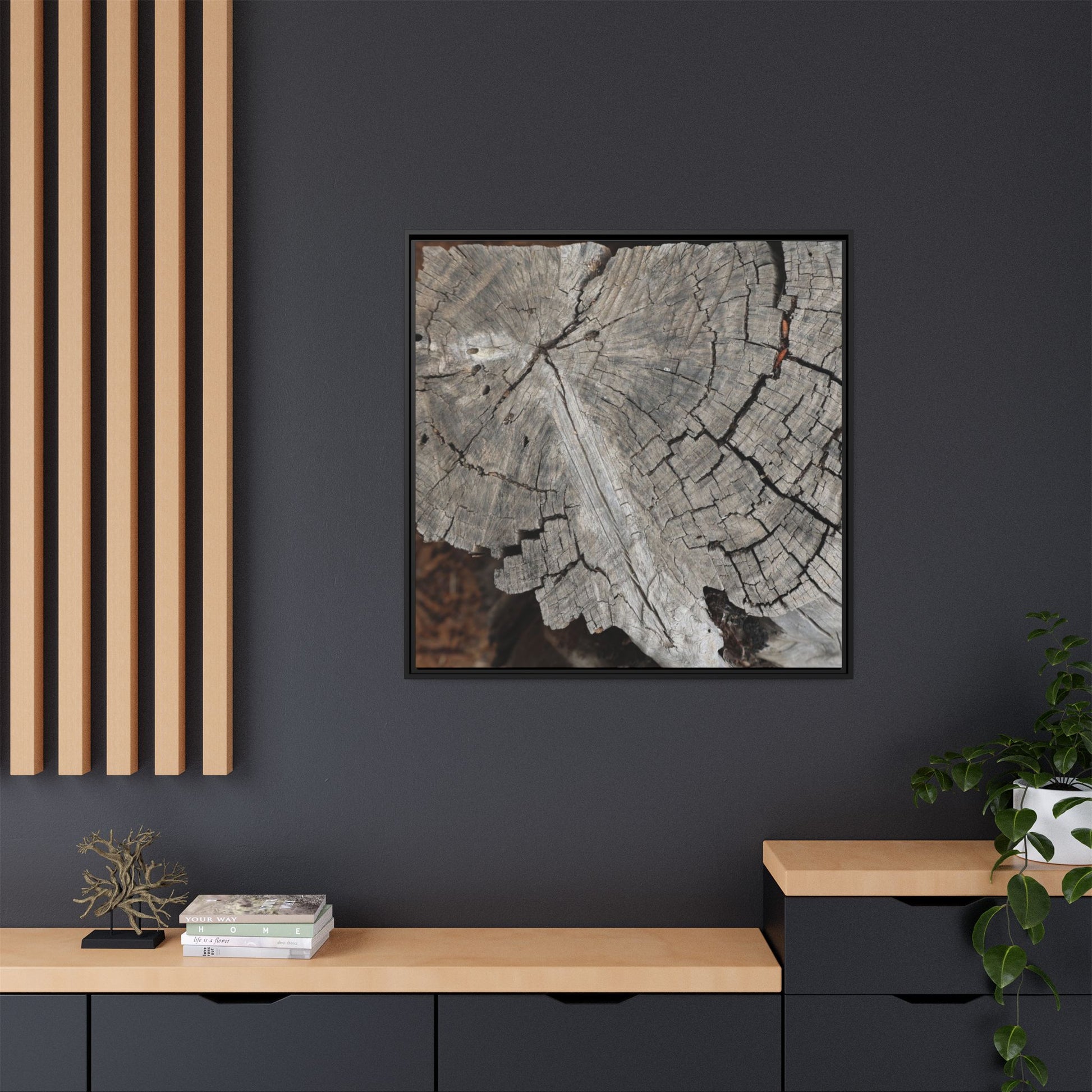 Time's Signature - Unique Stretched Canvas Wall Art - Art By Earth