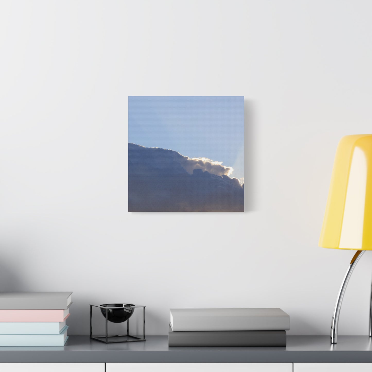 Cloud Mountain - Unique Frameless Canvas Wall Art