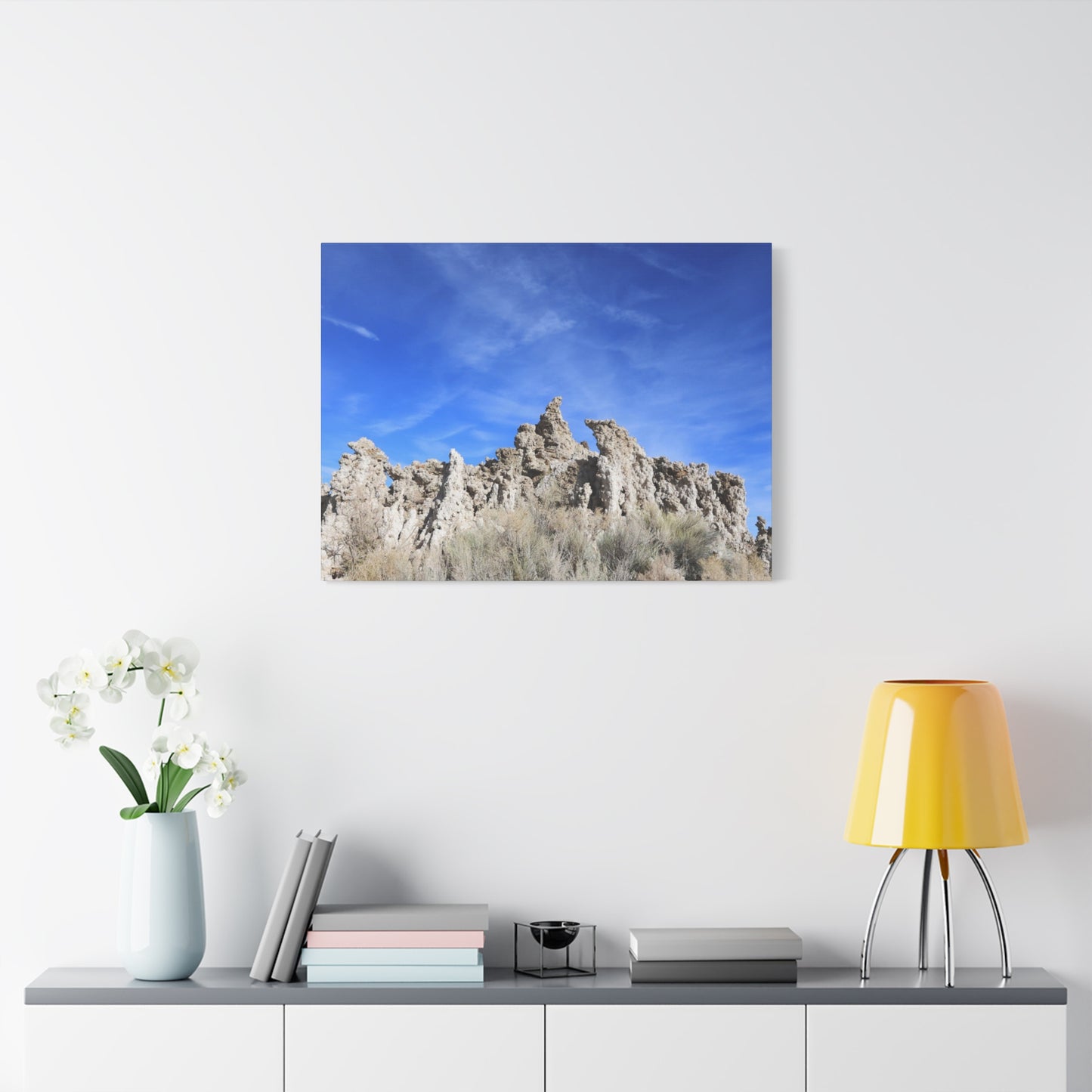 Sentinel Spires - Unique Frameless Canvas Wall Art