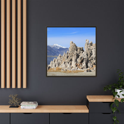 Mono Lake Tufa - Unique Stretched Canvas Wall Art
