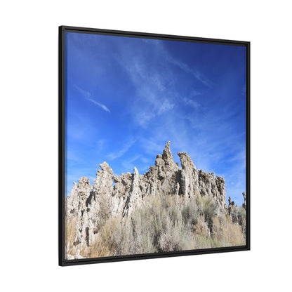 Frozen Sentinels - Unique Stretched Canvas Wall Art