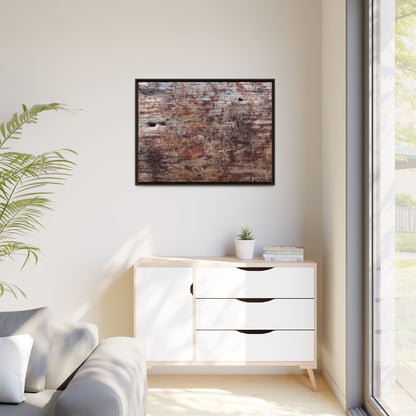 Rustic Textures - Unique Stretched Canvas Wall Art - Art By Earth