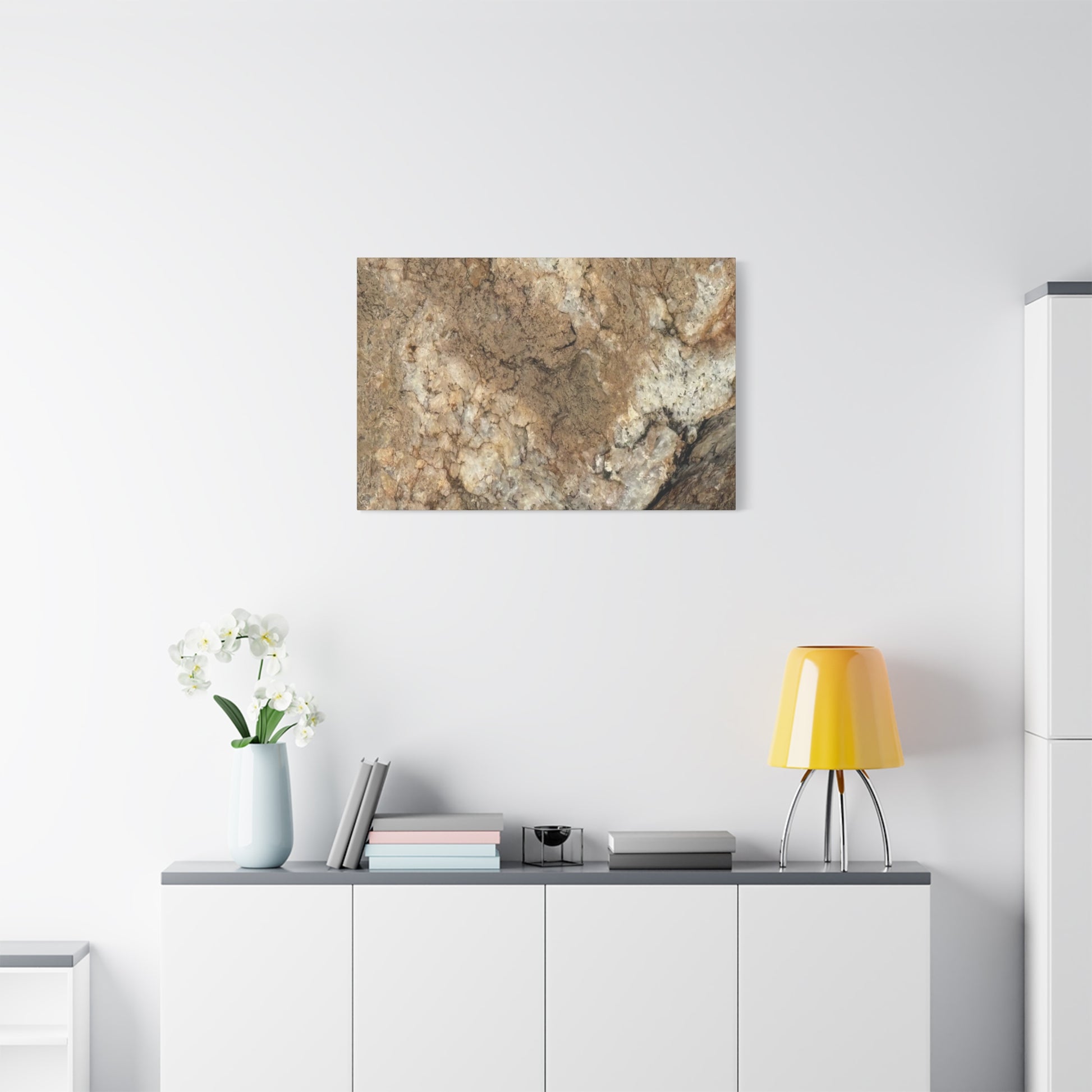 Desert Terrain - Unique Frameless Canvas Wall Art - Art By Earth