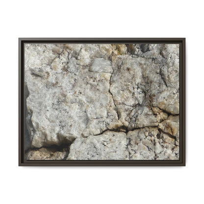 Weathered Limestone Formation - Unique Stretched Canvas Wall Art - Art By Earth