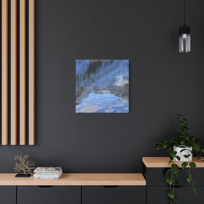Reflections of Tranquility - Unique Frameless Canvas Wall Art
