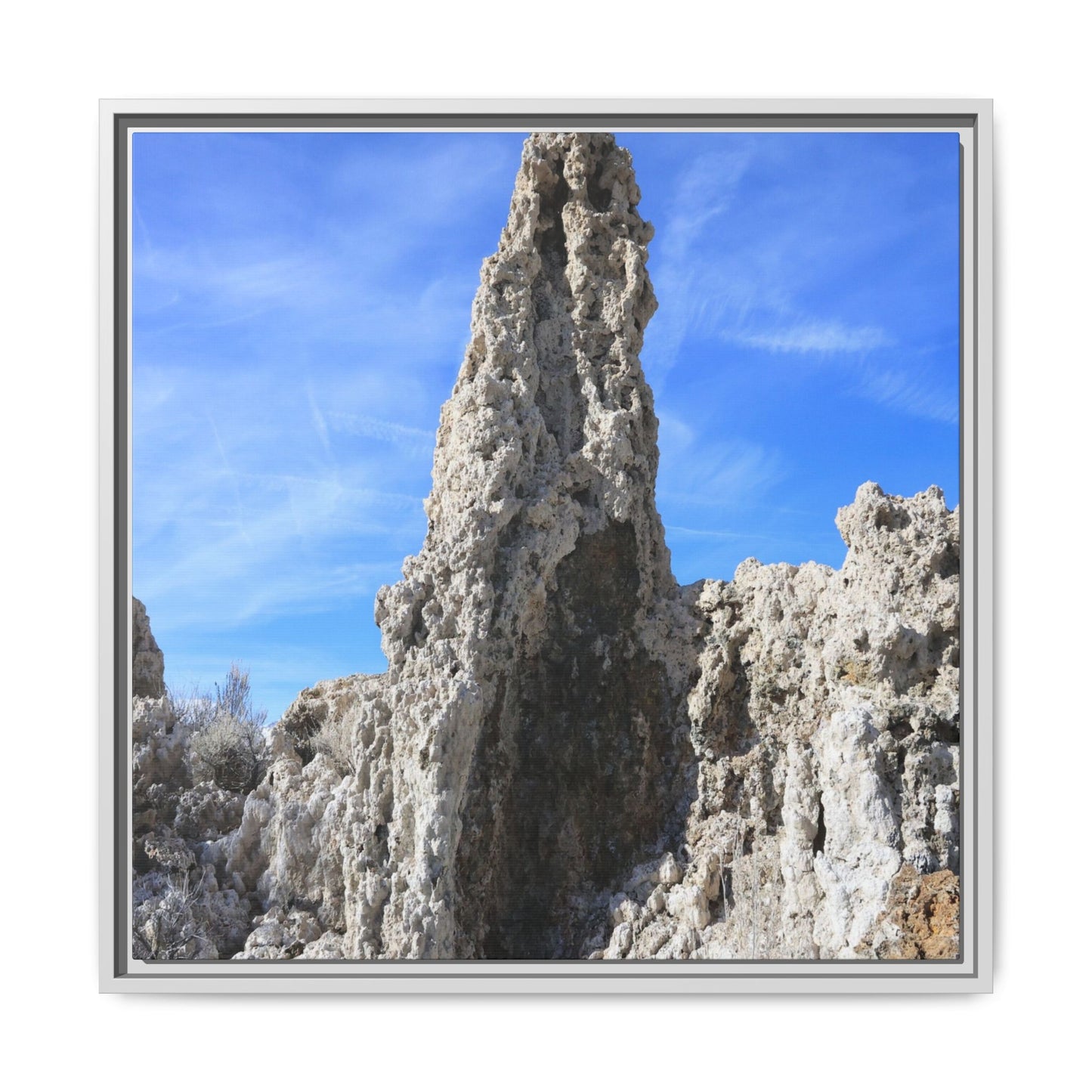 Sentinel of Stone - Unique Stretched Canvas Wall Art