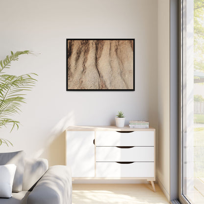 Eroded Canyon Walls - Unique Stretched Canvas Wall Art - Art By Earth