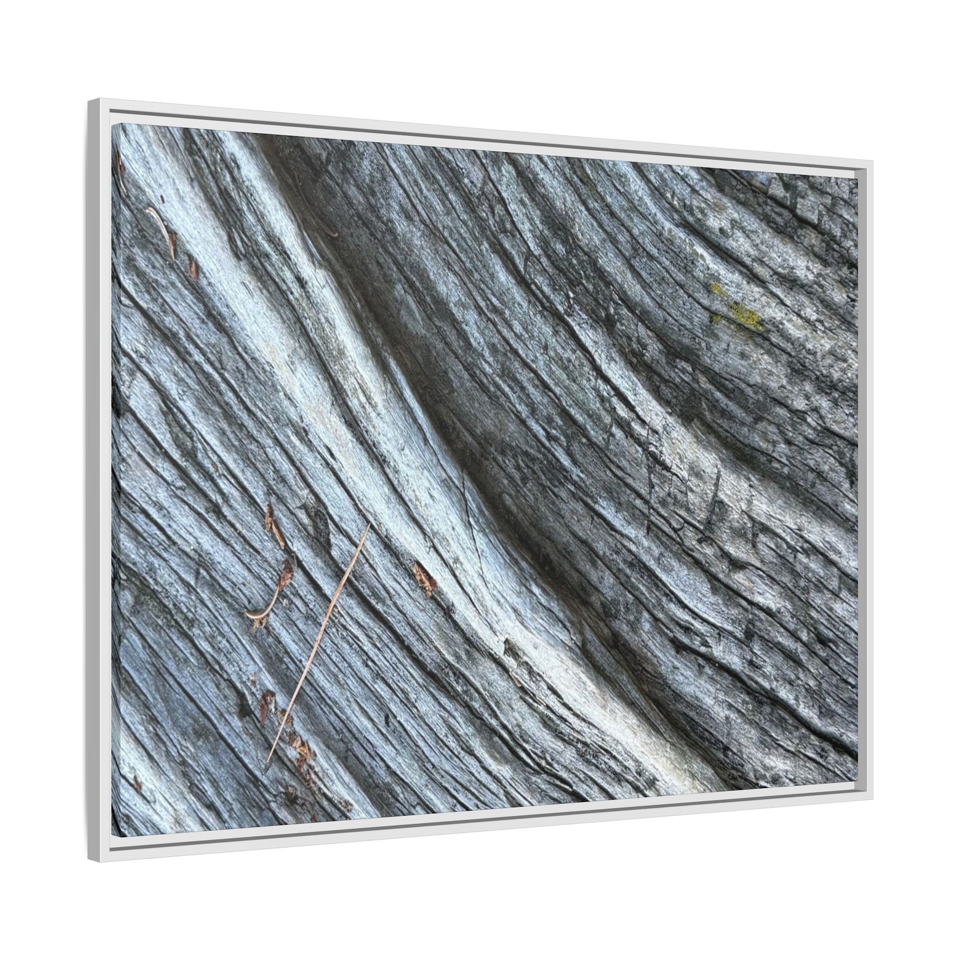 Time's Carved Path - Unique Stretched Canvas Wall Art - Art By Earth