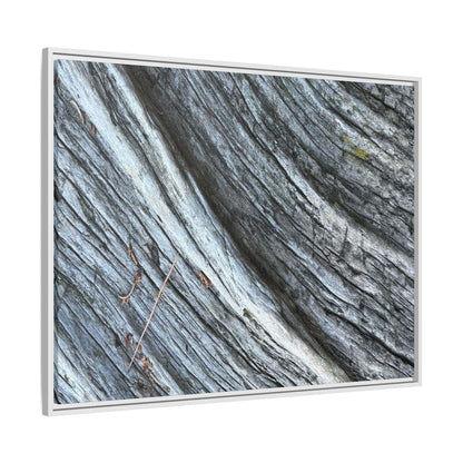 Time's Carved Path - Unique Stretched Canvas Wall Art - Art By Earth