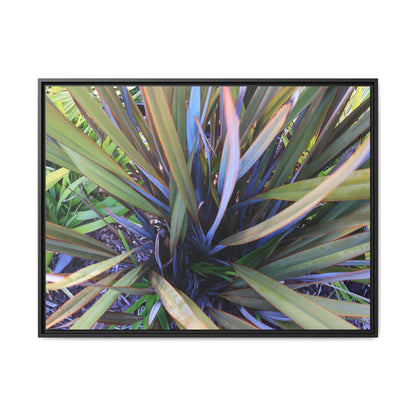 Radiant Leaves - Unique Stretched Canvas Wall Art - Art By Earth