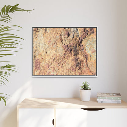 Fractal Stone - Unique Stretched Canvas Wall Art - Art By Earth