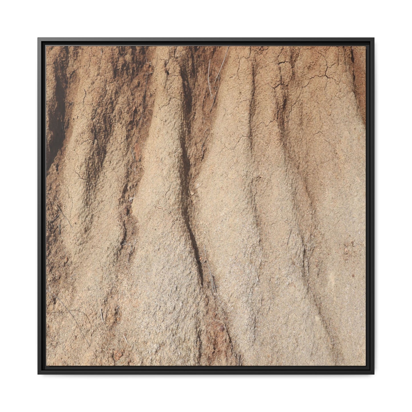 Eroded Canyon Walls - Unique Stretched Canvas Wall Art - Art By Earth