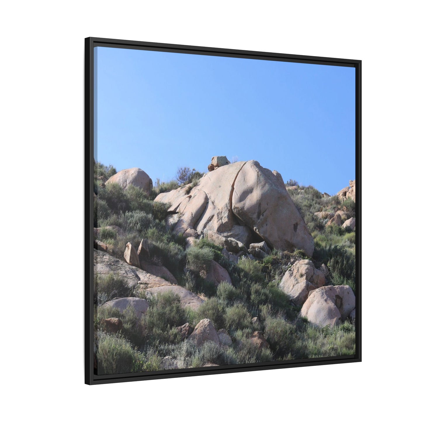 Ancient Stone Landscape - Unique Stretched Canvas Wall Art - Art By Earth