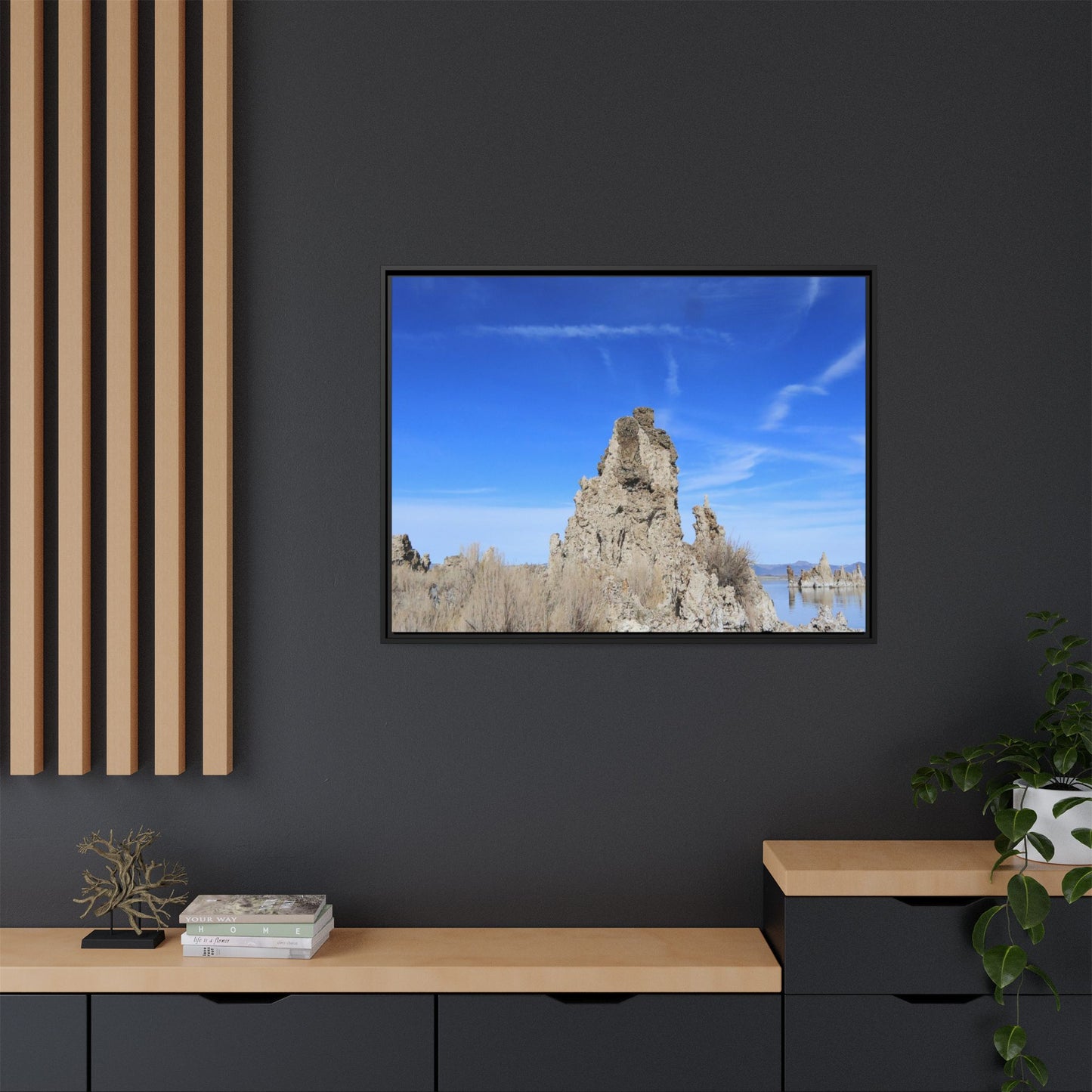 Mono Lake Sentinels - Unique Stretched Canvas Wall Art