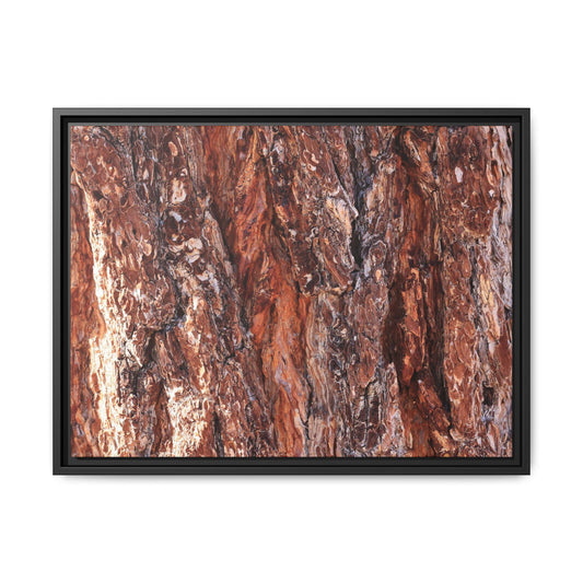 Wooden Mosaic - Unique Stretched Canvas Wall Art