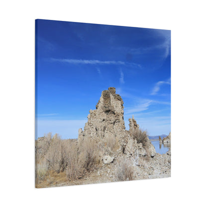 Mono Lake Solitude - Unique Frameless Canvas Wall Art