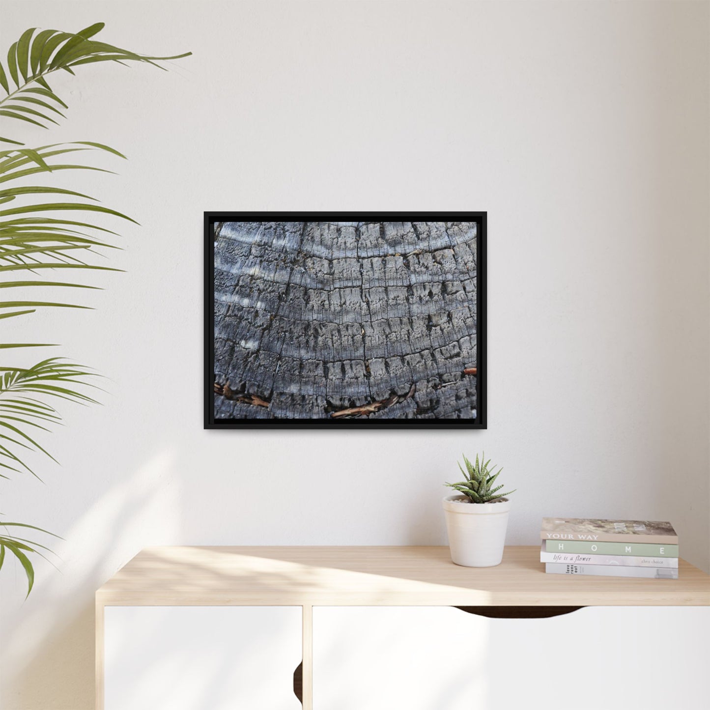 Charred Memories - Unique Stretched Canvas Wall Art - Art By Earth