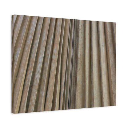 Linear Rhythm - Unique Frameless Canvas Wall Art - Art By Earth