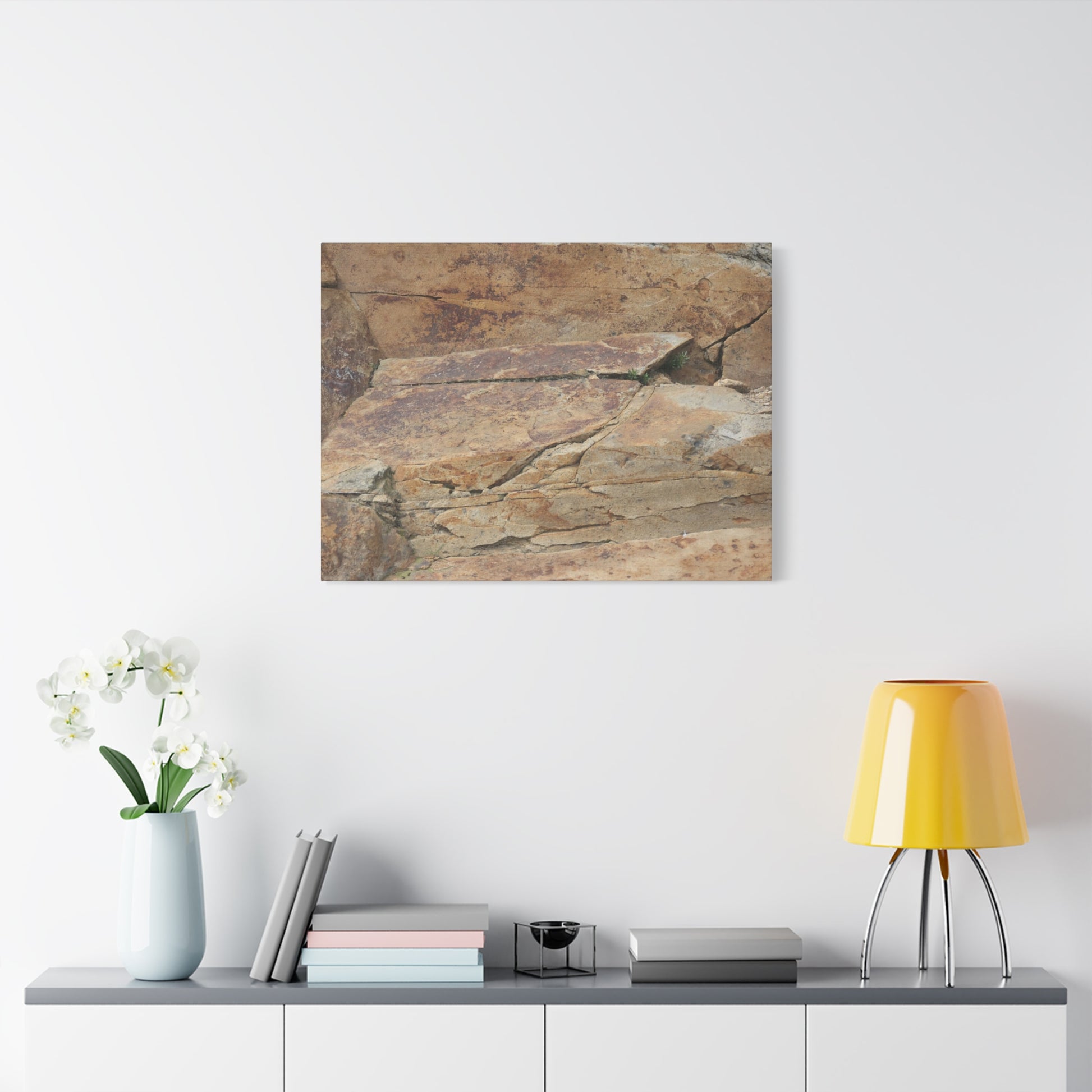 Rocky Terrain - Unique Frameless Canvas Wall Art - Art By Earth