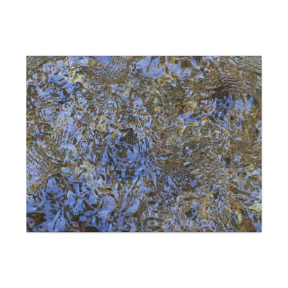 Ripples of Memory - Unique Frameless Canvas Wall Art - Art By Earth