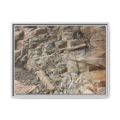 Stone's Silent Story - Unique Stretched Canvas Wall Art - Art By Earth