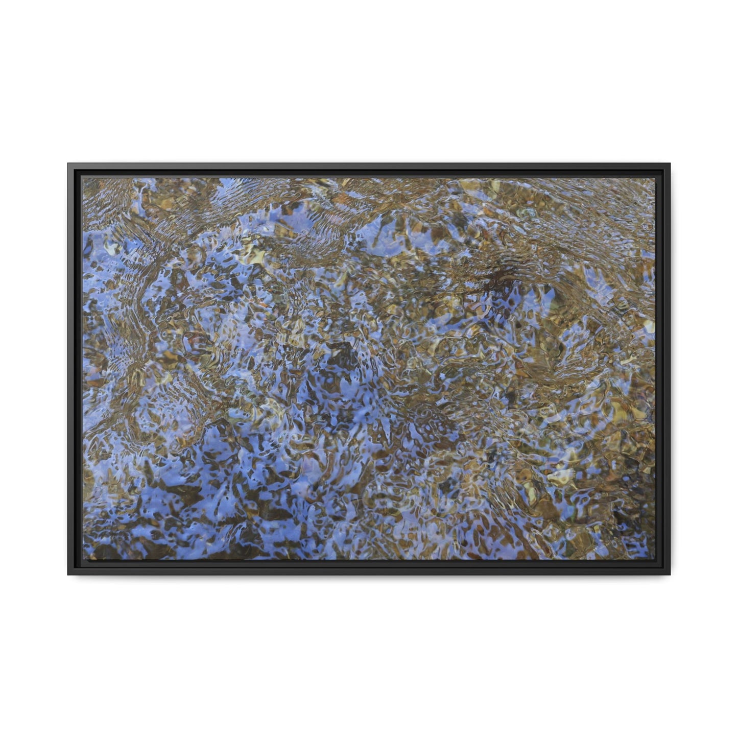 Aquatic Reflections - Unique Stretched Canvas Wall Art - Art By Earth