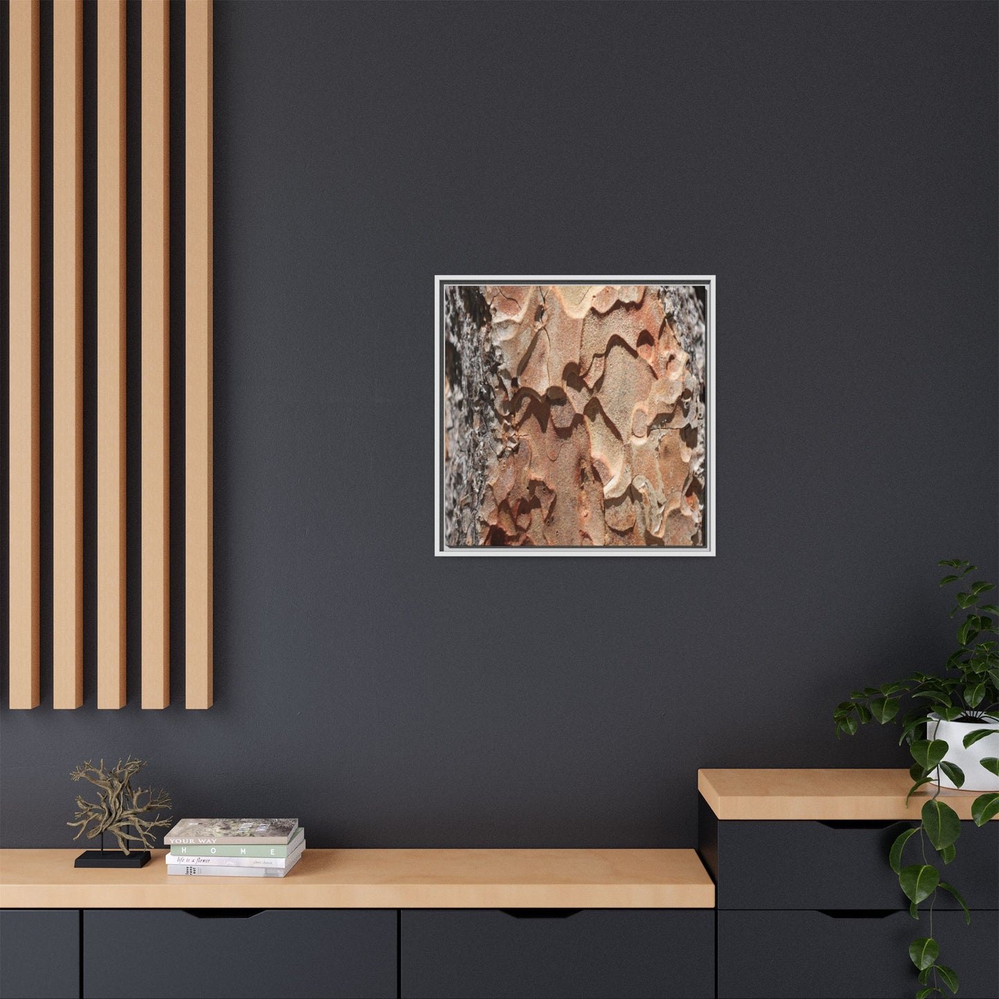 Rust and Stone - Unique Stretched Canvas Wall Art - Art By Earth