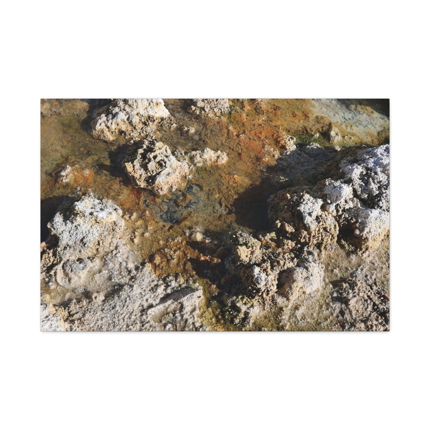 Mineral Landscape - Unique Frameless Canvas Wall Art