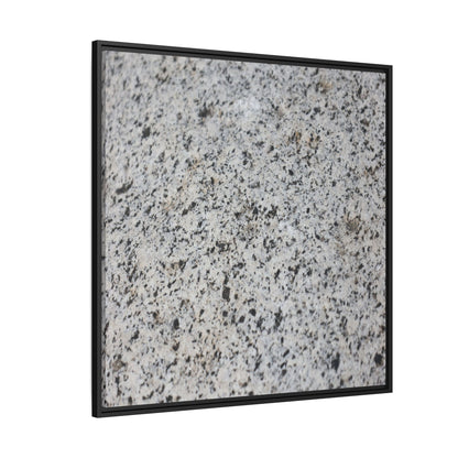 Monochrome Mosaic - Unique Stretched Canvas Wall Art - Art By Earth