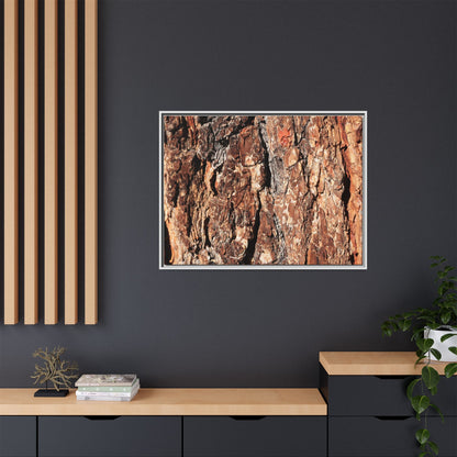 Nature's Rugged Canvas - Unique Stretched Canvas Wall Art