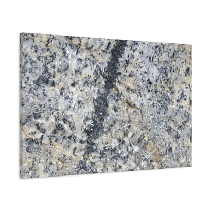 Crystalline Bubbles - Unique Frameless Canvas Wall Art - Art By Earth