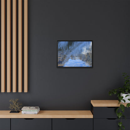 Reflected Stones - Unique Stretched Canvas Wall Art