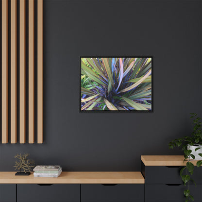Radiant Leaves - Unique Stretched Canvas Wall Art - Art By Earth
