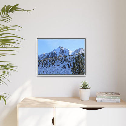 Snow's Embrace - Unique Stretched Canvas Wall Art
