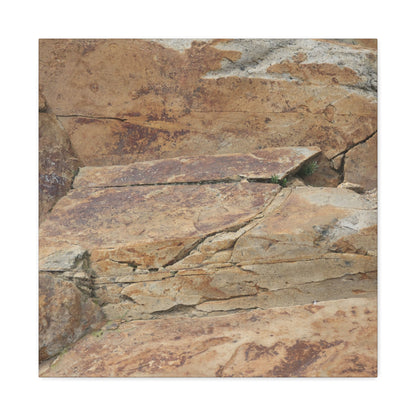 Rocky Terrain - Unique Frameless Canvas Wall Art - Art By Earth
