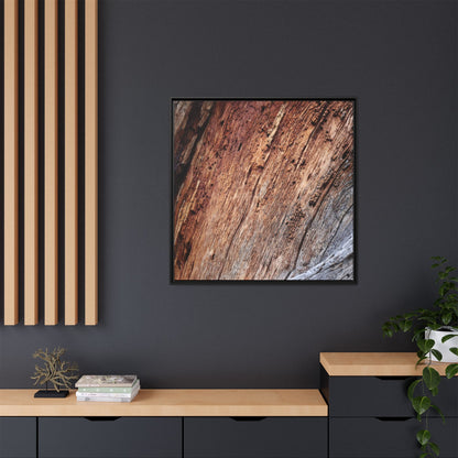 Time's Mark - Unique Stretched Canvas Wall Art - Art By Earth