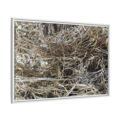 Tangled Whispers of Autumn - Unique Stretched Canvas Wall Art - Art By Earth