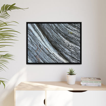 Time's Carved Path - Unique Stretched Canvas Wall Art - Art By Earth