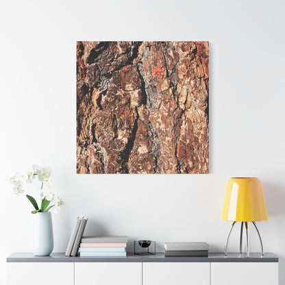 Russet Echoes - Unique Frameless Canvas Wall Art