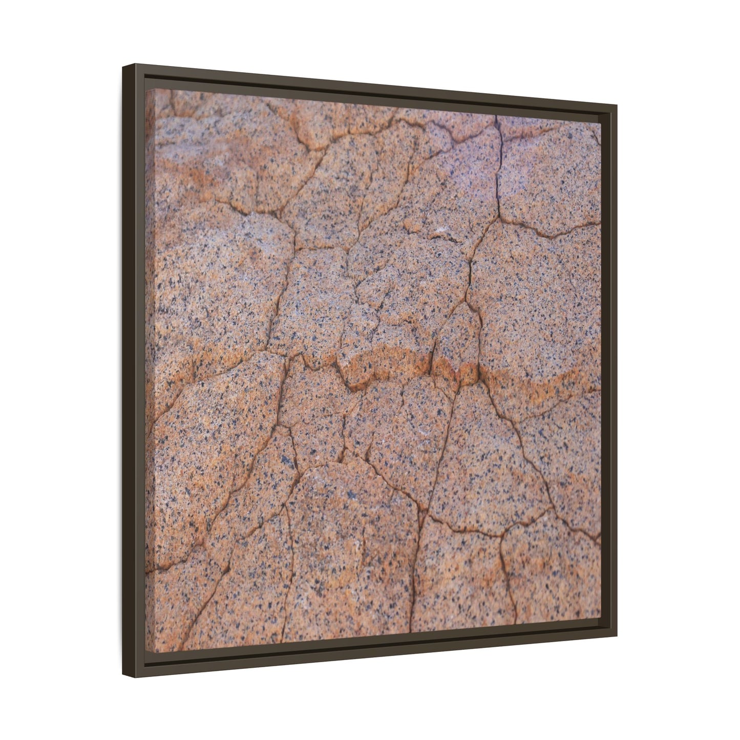 Fragmented Earth - Unique Stretched Canvas Wall Art - Art By Earth