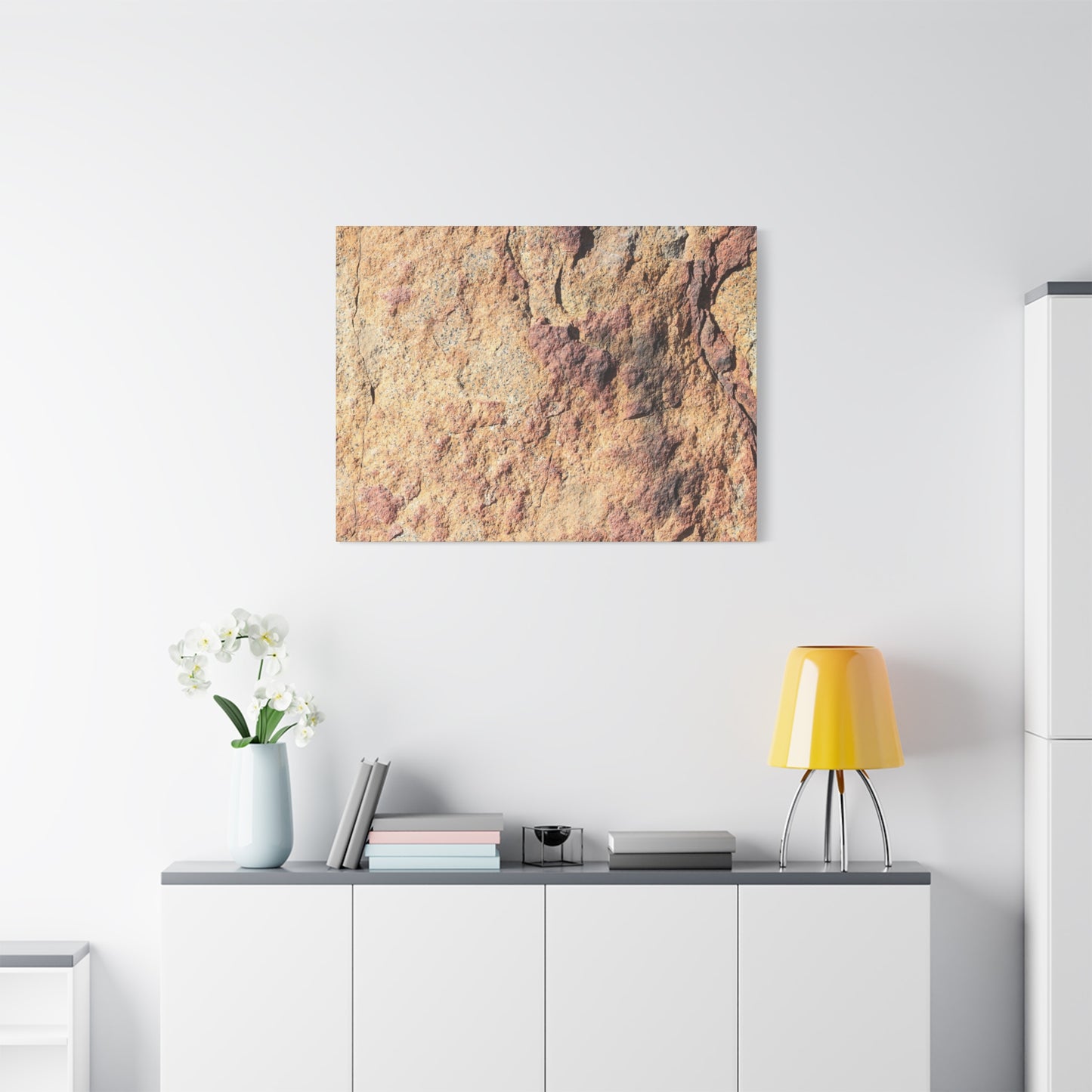 Terracotta Tears - Unique Frameless Canvas Wall Art - Art By Earth