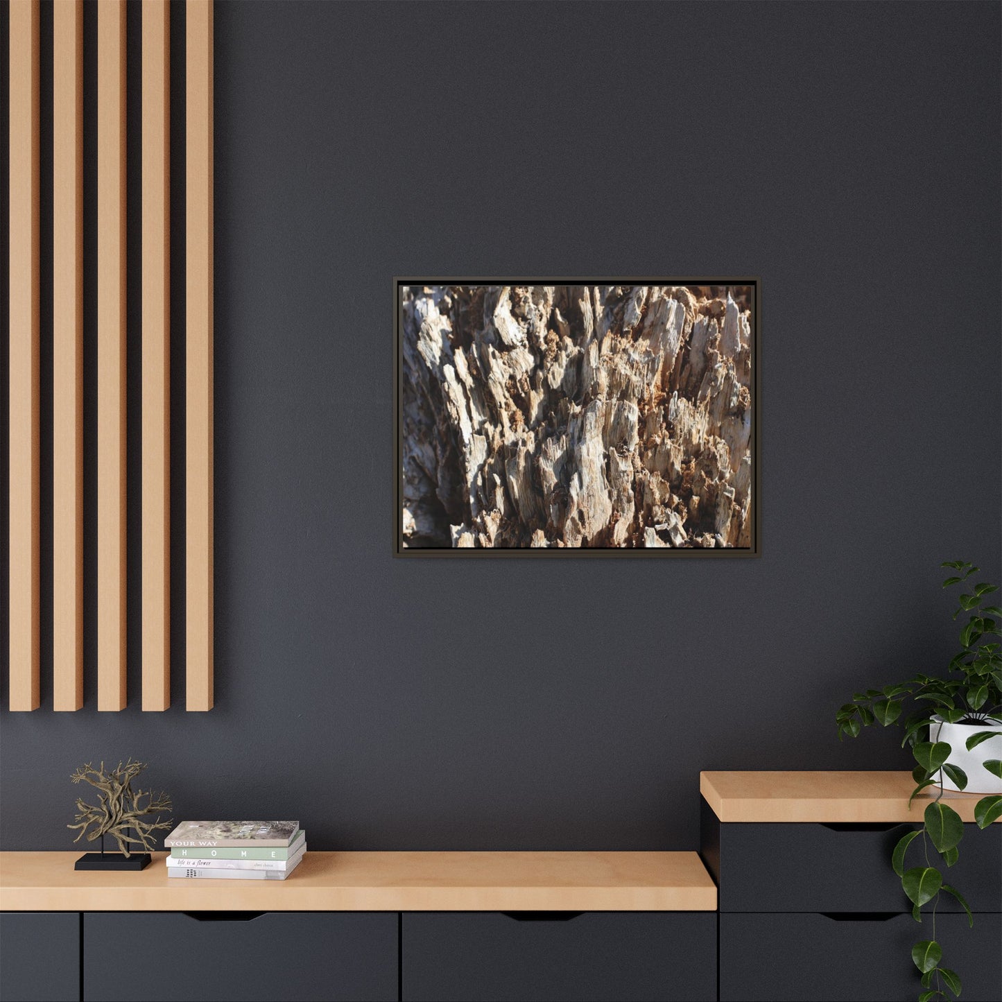 Fractal Fragments - Unique Stretched Canvas Wall Art