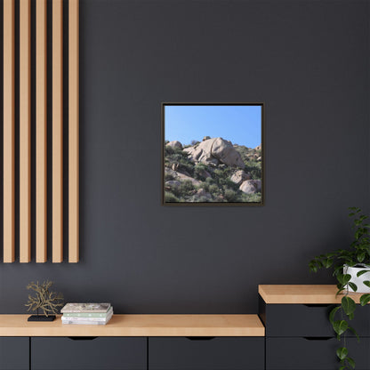 Ancient Stone Landscape - Unique Stretched Canvas Wall Art - Art By Earth