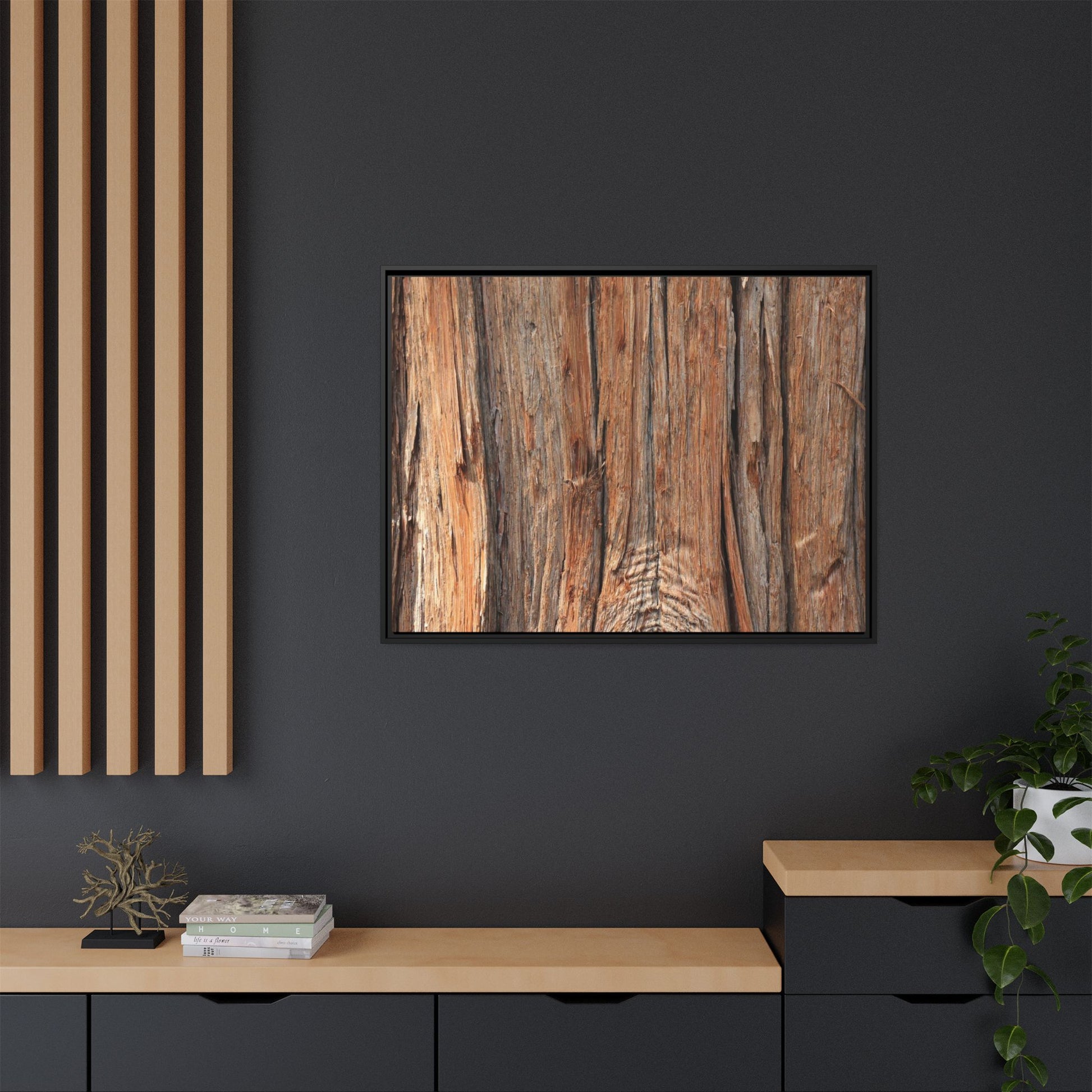 Echoes of Timber - Unique Stretched Canvas Wall Art - Art By Earth