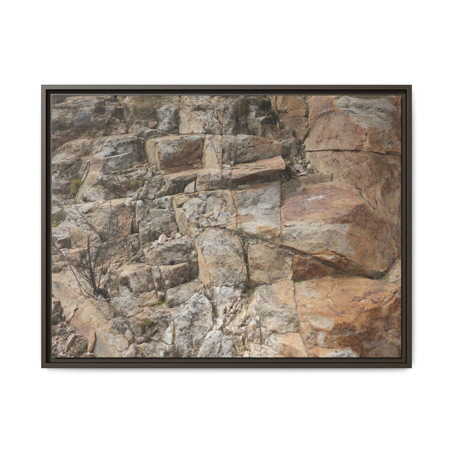 Sandstone Symphony - Unique Stretched Canvas Wall Art - Art By Earth