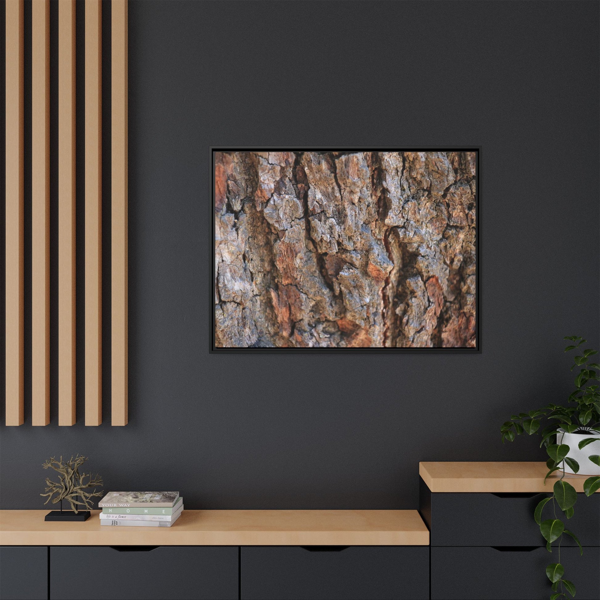 Craggy Textures - Unique Stretched Canvas Wall Art - Art By Earth
