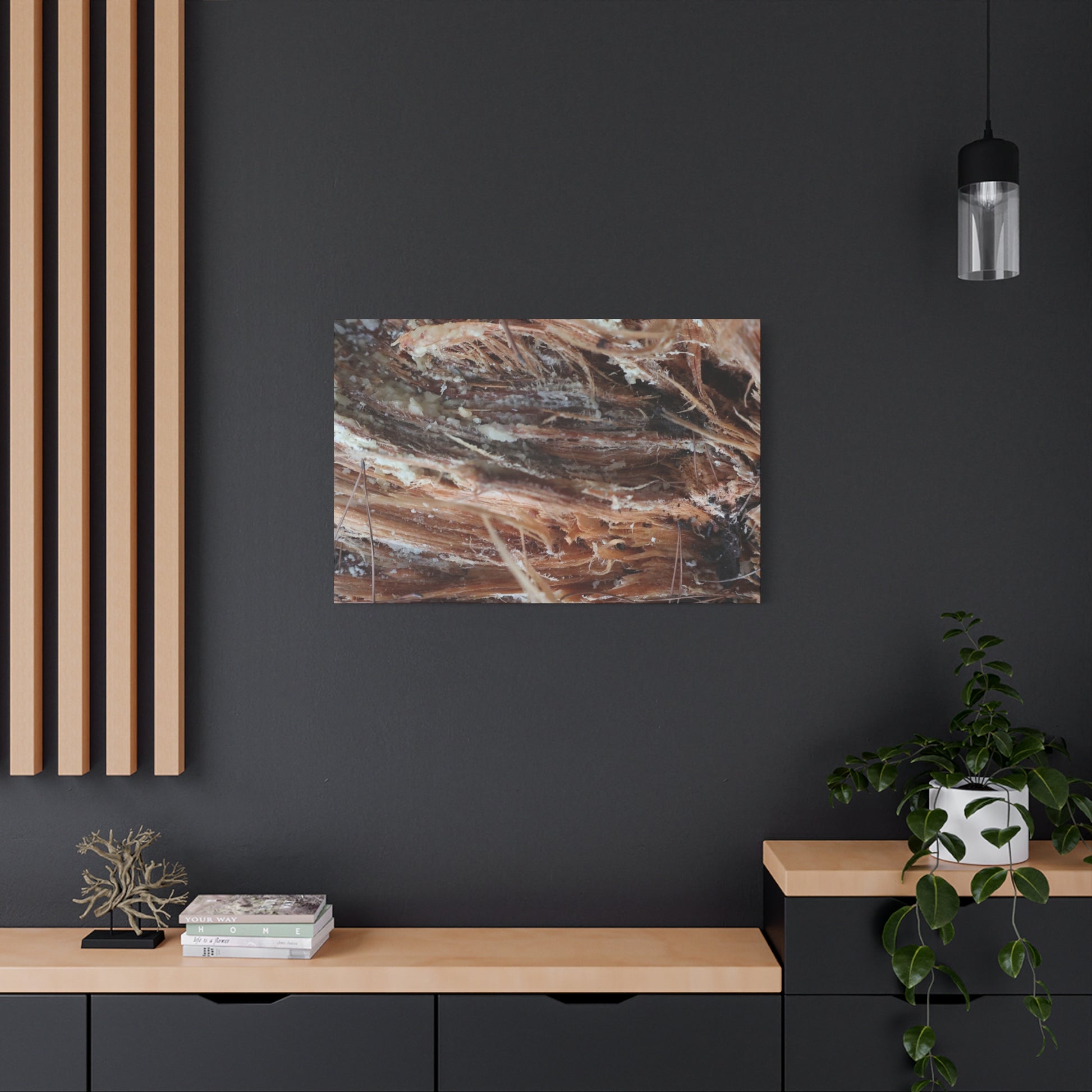 Decaying Whispers - Unique Frameless Canvas Wall Art - Art By Earth