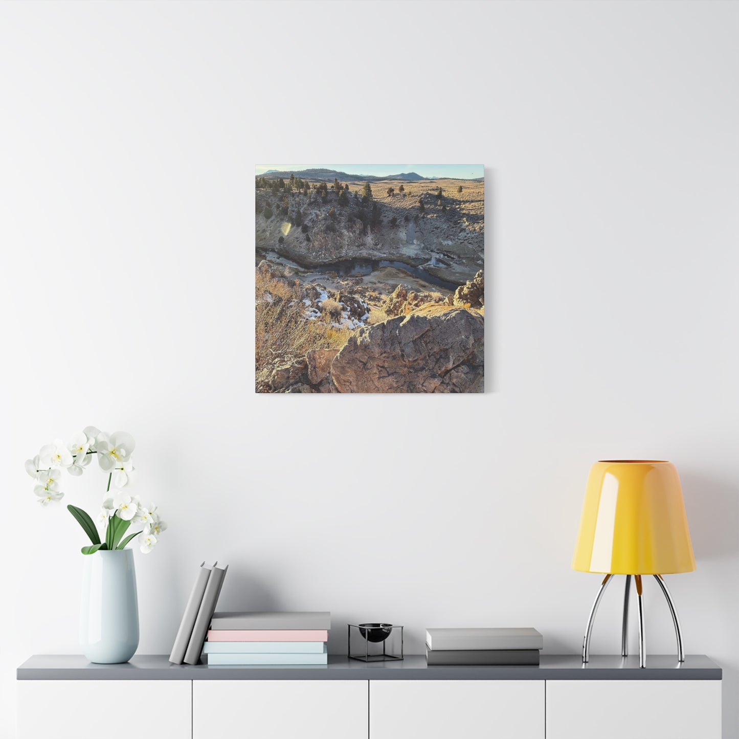 Canyon's Breath - Unique Frameless Canvas Wall Art